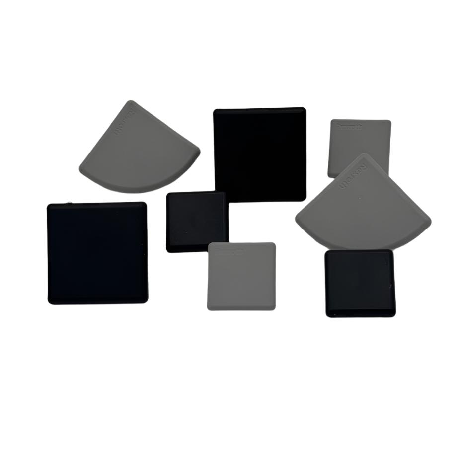 Tapa para perfil extruido