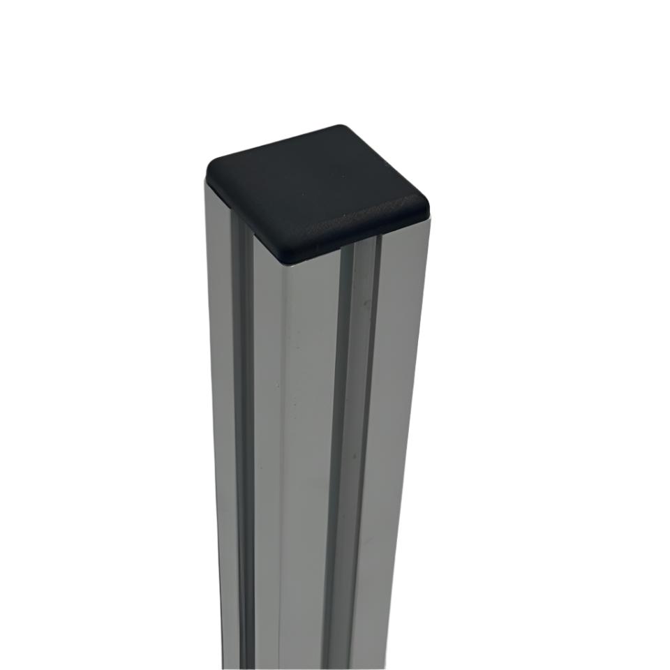 Tapa para perfil extruido