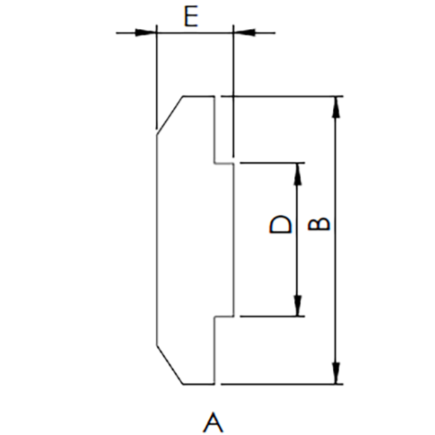 Conector de ranura T