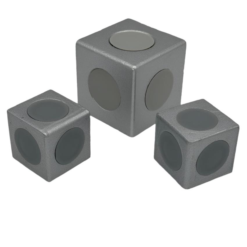 Conector de esquina 3 vías