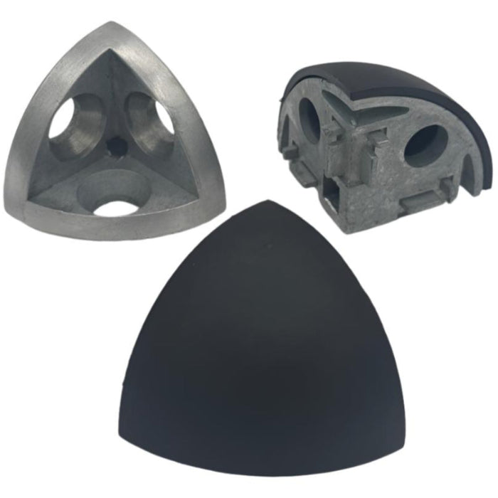 Soporte de 3 vías ovalado