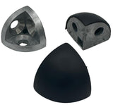 Soporte de 3 vías ovalado