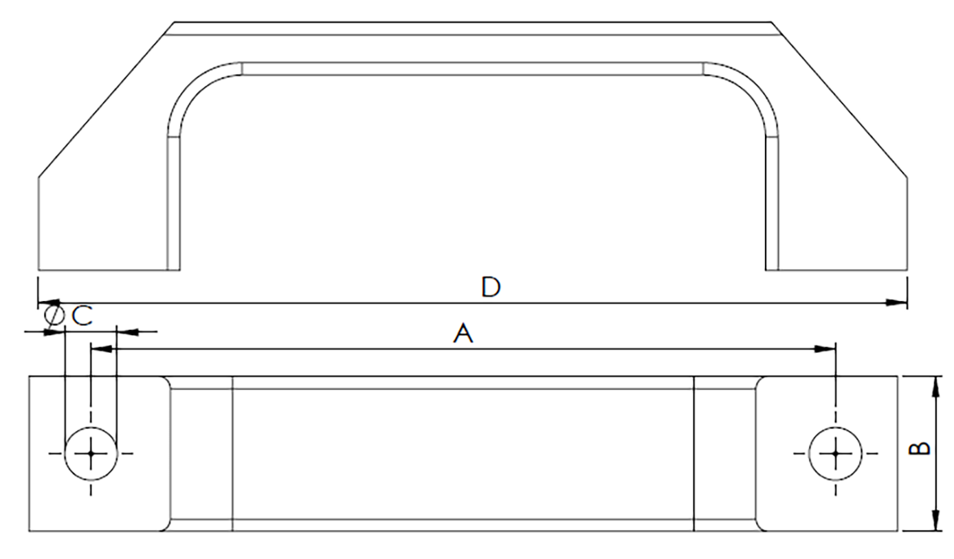 Aluminum Cabinet Handles