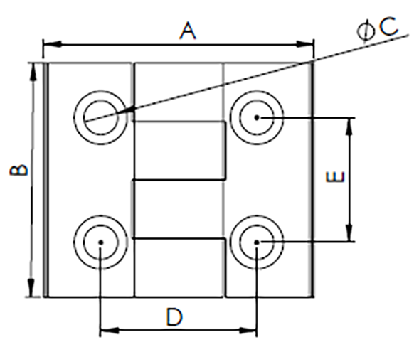 Nylon hinge