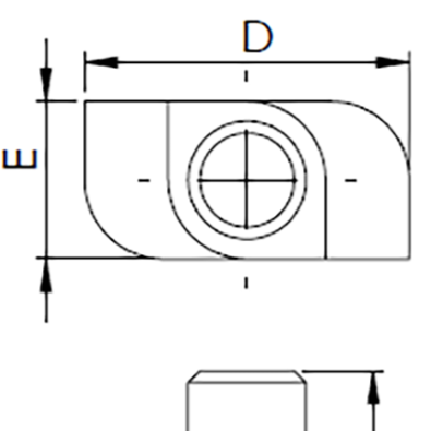 T-slot bolt