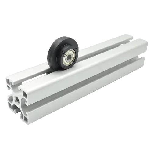 Rueda guía para perfil extruido