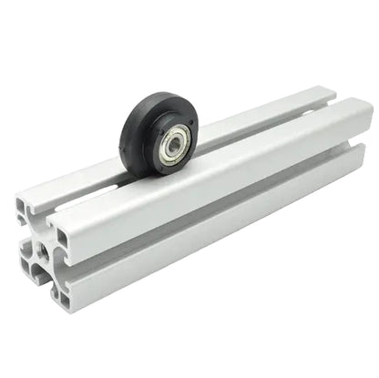 Rueda guía para perfil extruido