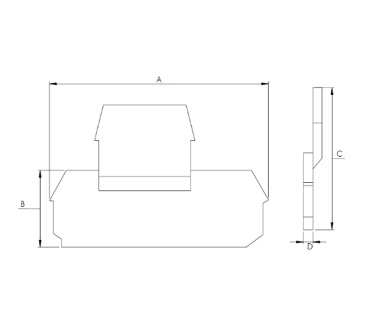 Cover Terminal block JMBK2.5