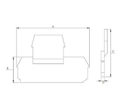 Cover Terminal block JMBK2.5