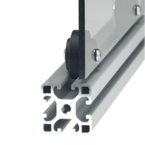 Rueda guía para perfil extruido