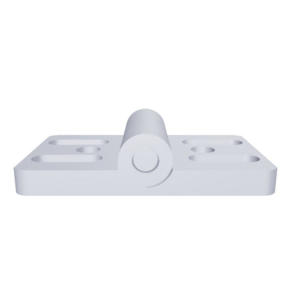 Bisagra de aluminio ranura ovalada